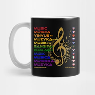 MUSIC: Say ¿Qué? Top Ten Spoken (New York) (Rainbow) Mug